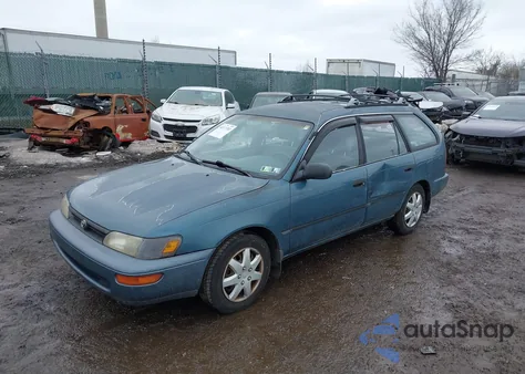 1995 Toyota Corolla Dx z USA, uszkodzony, nr VIN JT2AE09V4S0098255